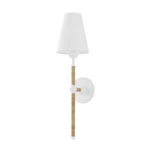 Mariana 1 Light 6 inch Textured White Wall Sconce Wall Light