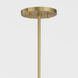 Margot 1 Light 16 inch Aged Brass Pendant Ceiling Light, Extra Large