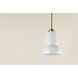 Jamila 1 Light 10 inch Aged Brass Pendant Ceiling Light
