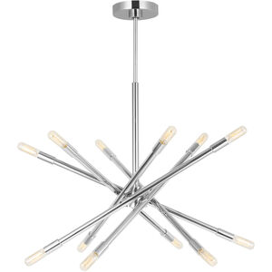 C&M by Chapman & Myers Eastyn 12 Light 22.50 inch Chandelier