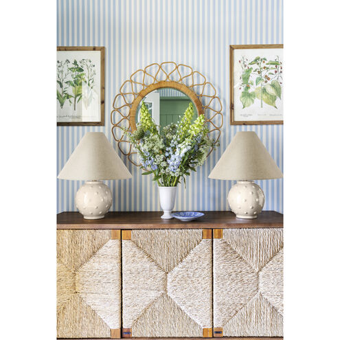 Annabelle 18 inch 60.00 watt Aged Brass and Ivory Table Lamp Portable Light