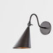 Lupe 1 Light 6 inch Old Bronze Wall Sconce Wall Light