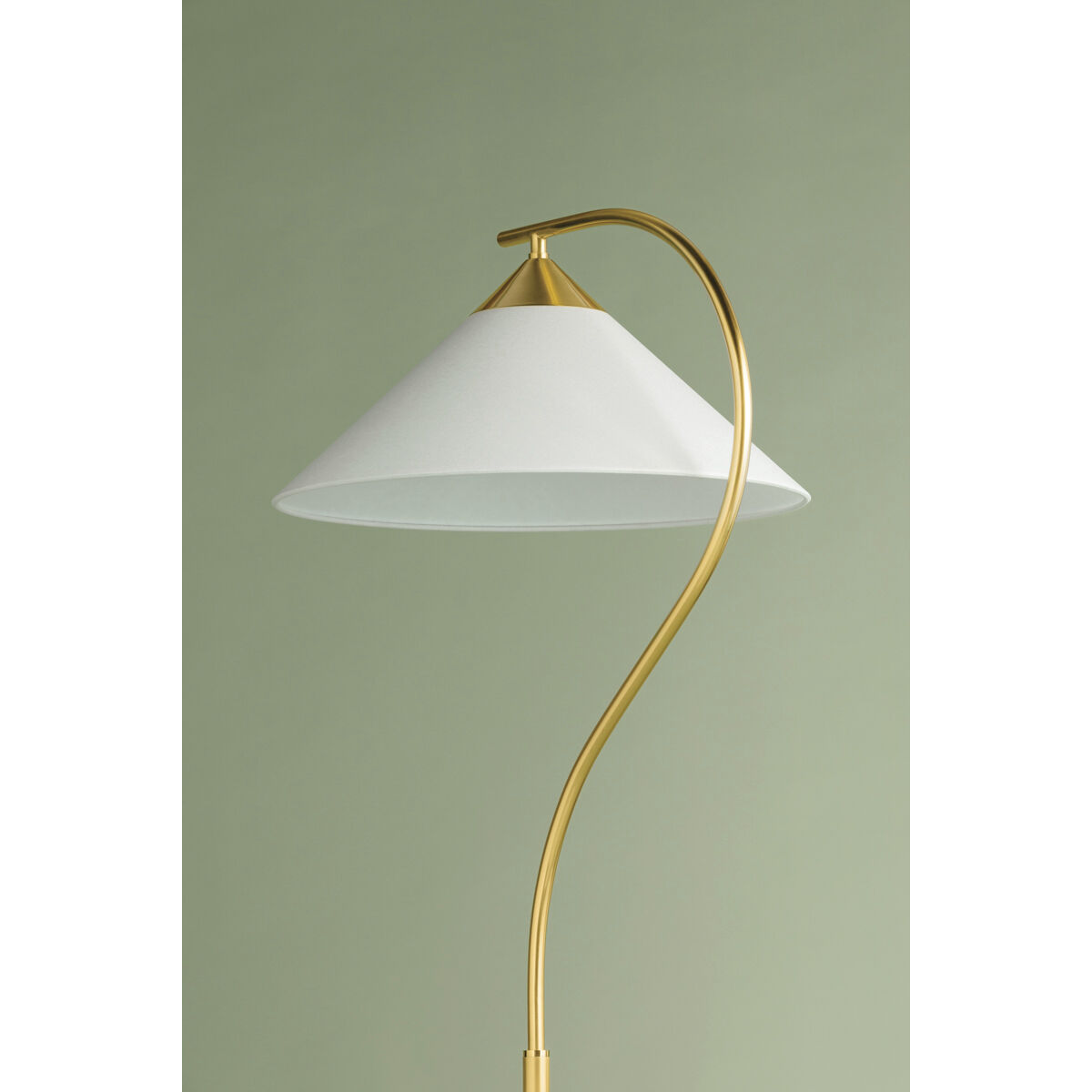Bianca 63 inch 25.00 watt Aged Brass Floor Lamp Portable Light