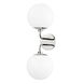 Stella 2 Light 7 inch Polished Nickel Wall Sconce Wall Light