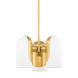 Mabel 3 Light 15 inch Aged Brass Pendant Ceiling Light