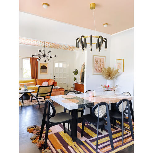 Ariana LED 49.5 inch Soft Black Chandelier Ceiling Light