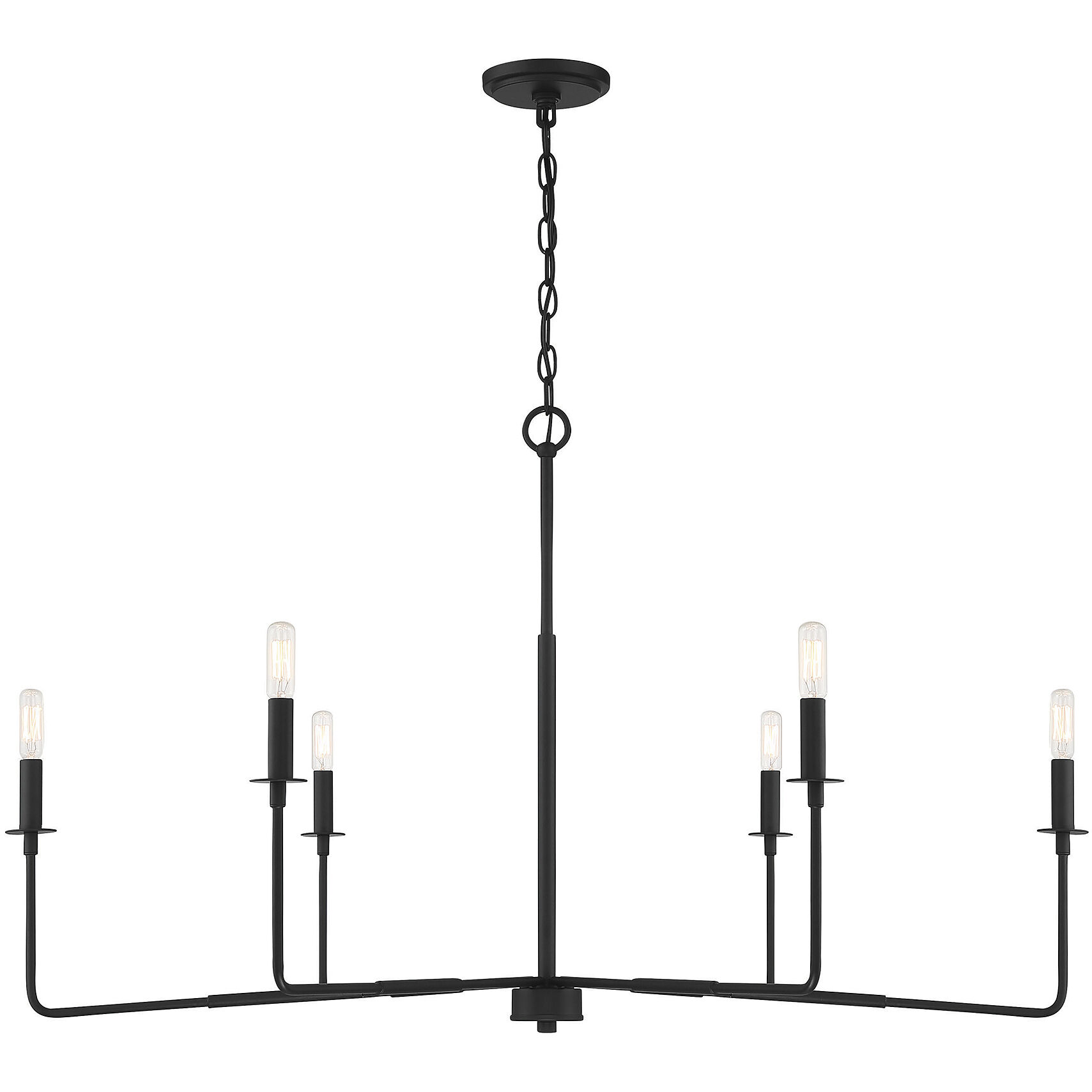 Salerno 6 Light 42.00 inch Chandelier