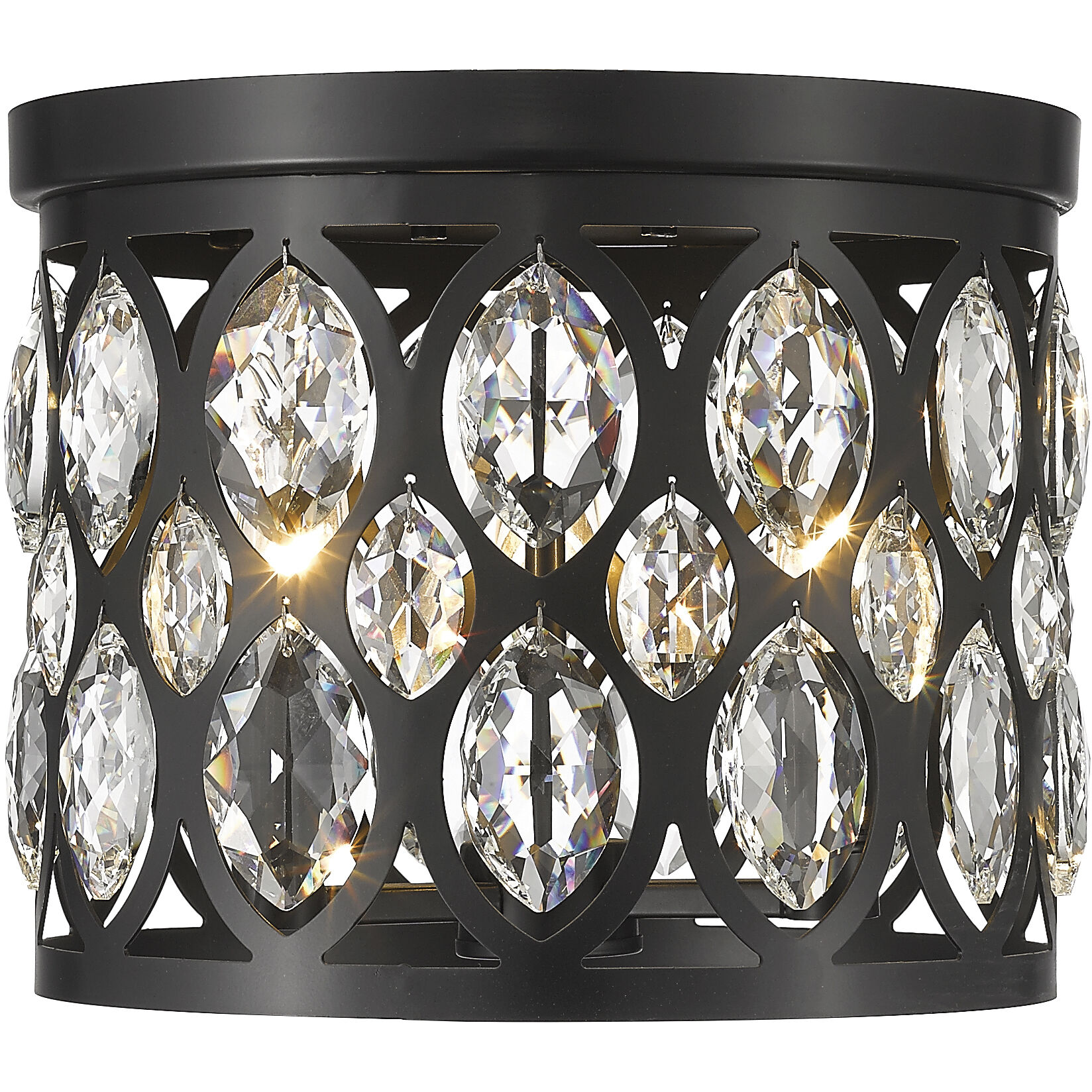 Dealey 3 Light 11.25 inch Flush Mount