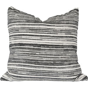 Pepper 24 inch Grey Throw Pillow