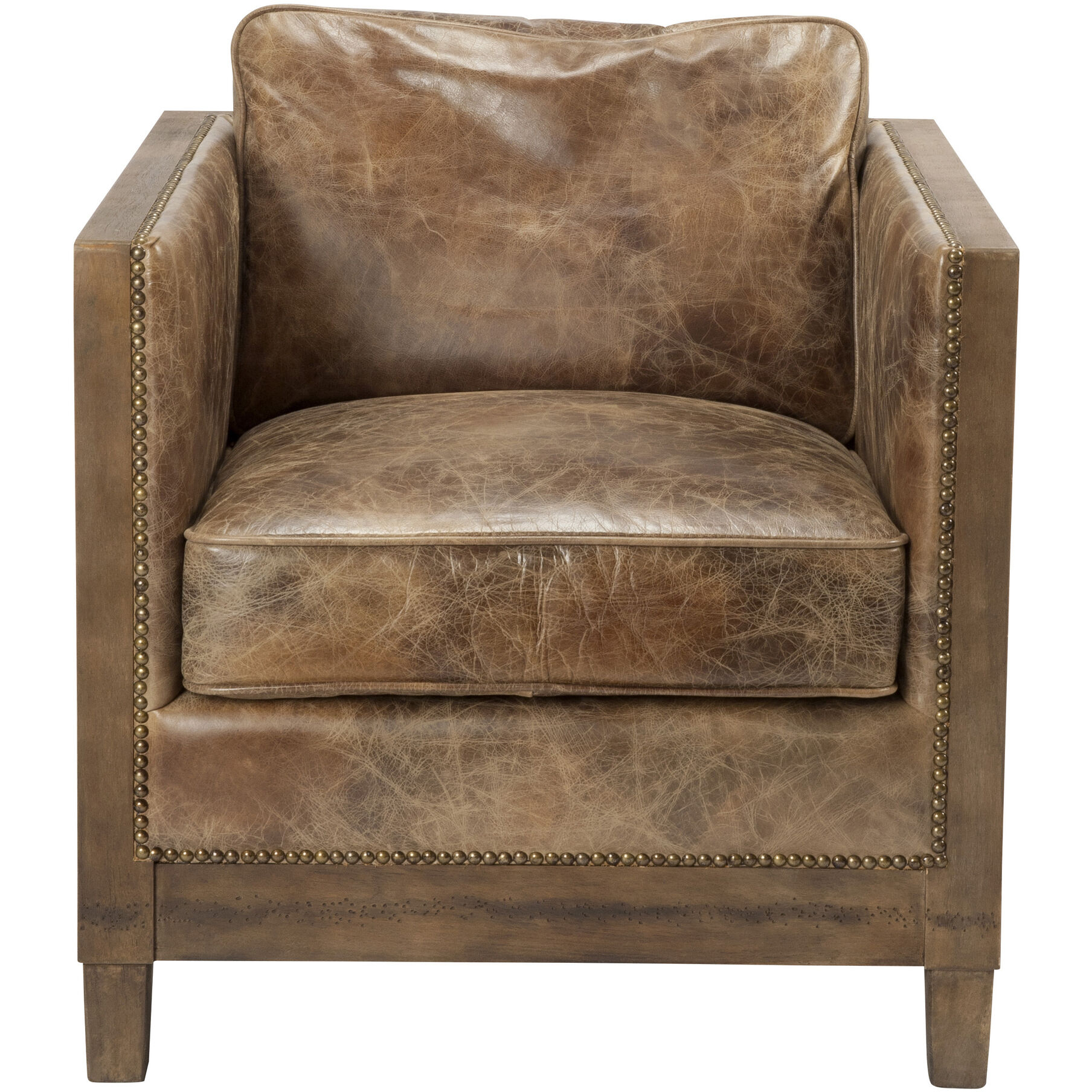 Darlington Brown Club Chair