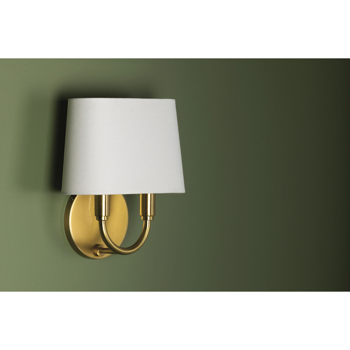 Clair 2 Light 9 inch Aged Brass Wall Sconce Wall Light