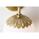 Paige 1 Light 6 inch Aged Brass Bath Vanity Wall Light