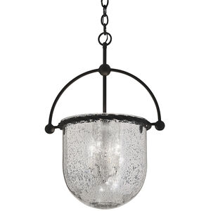 Mercury 3 Light 17 inch Old Iron Pendant Ceiling Light