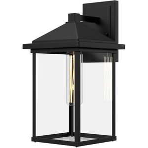 Alora Mood Larchmont 1 Light 12.5 inch Textured Black Outdoor Wall Light