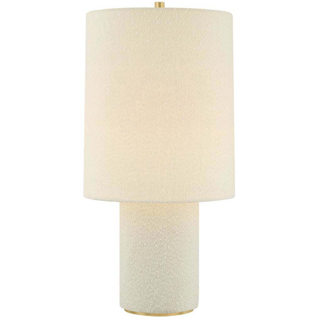 Sam 31 inch 15 watt Aged Brass Table Lamp Portable Light
