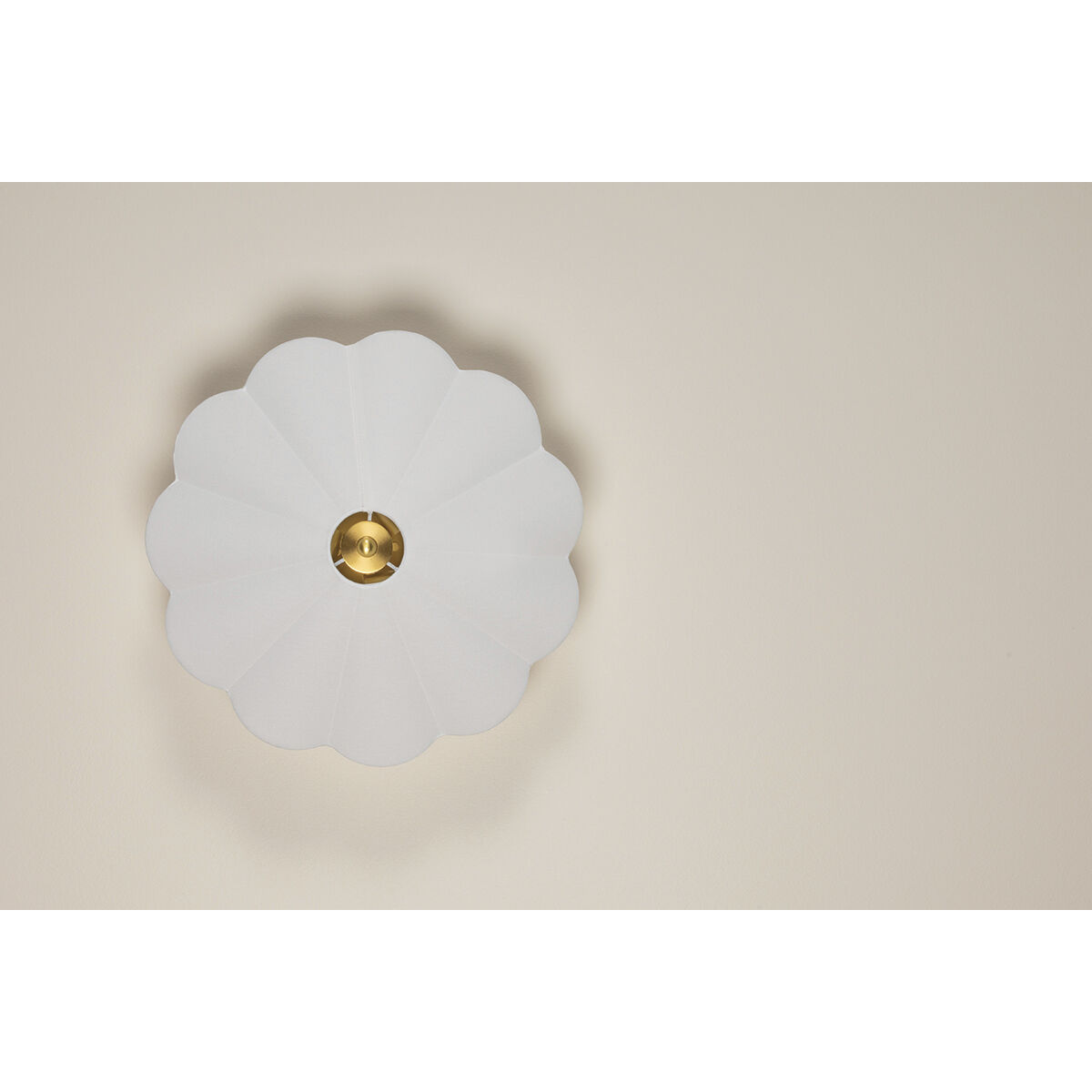 Alana 3 Light 10 inch Aged Brass Semi Flush Mount Ceiling Light