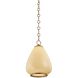 Maliah 1 Light 10 inch Patina Brass Pendant Ceiling Light