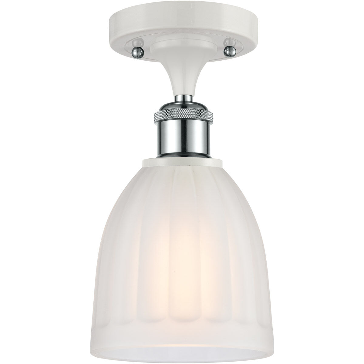 Ballston Brookfield 1 Light 5.75 inch Semi-Flush Mount