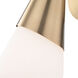 Cora 1 Light 5 inch Aged Brass Wall Sconce Wall Light