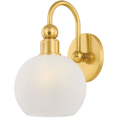Jerica 1 Light 6.5 inch Aged Brass Bath and Vanity Wall Light
