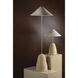 Maia 67 inch 60.00 watt Aged Brass/Ceramic Textured Beige Floor Lamp Portable Light