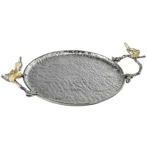 Lavada Nickel/Gold Tray
