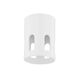 Tatum 1 Light 6 inch Aged Brass/Ceramic Matte White Flush Mount Ceiling Light in Aged Brass and Matte White