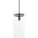 Haisley 1 Light 7.75 inch Old Bronze Pendant Ceiling Light