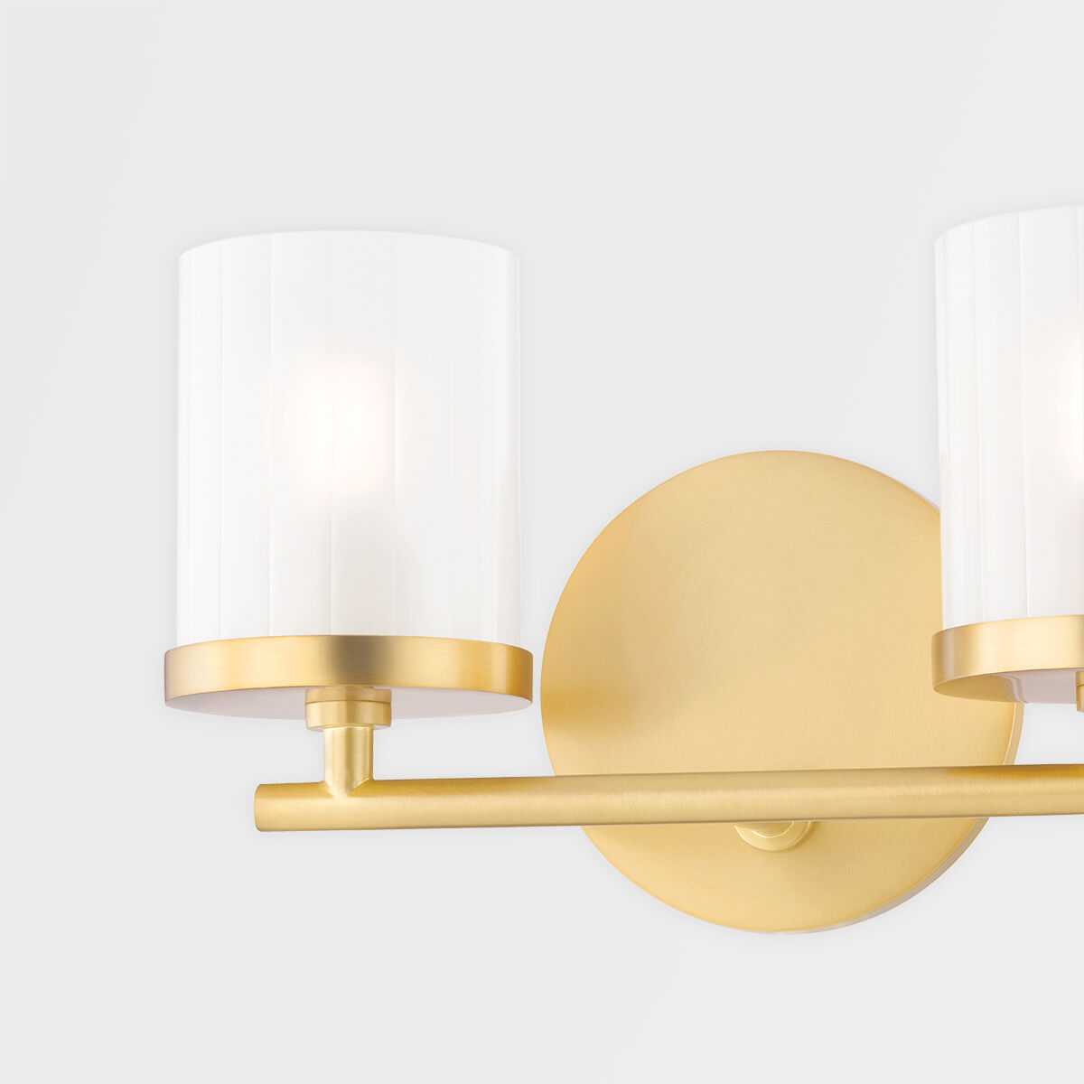 Ryan 2 Light 11 inch Aged Brass Bath Vanity Wall Light