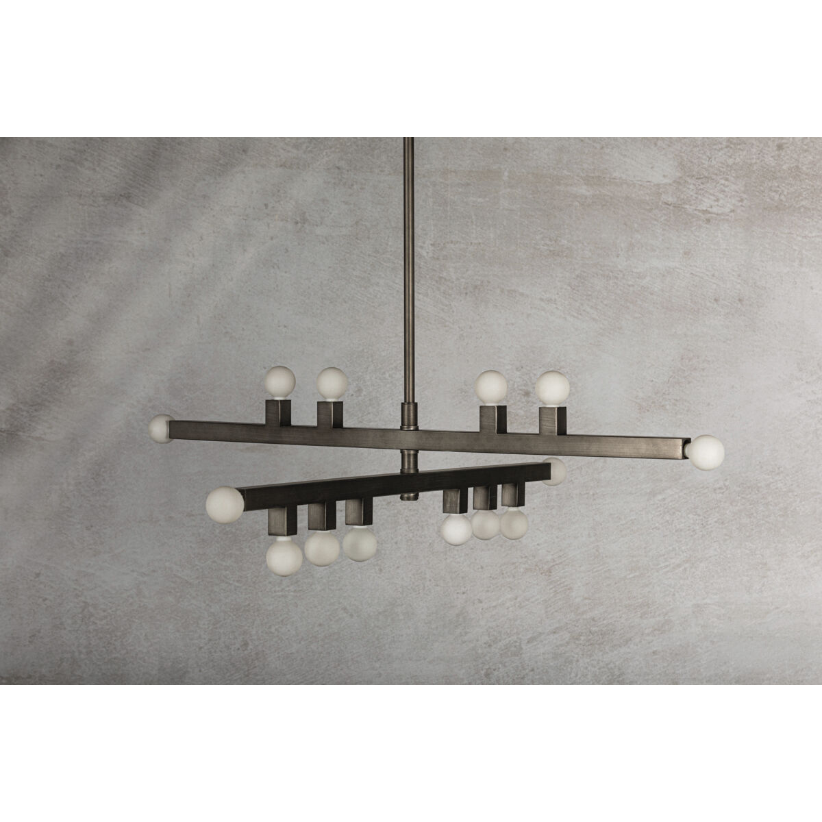Sutter 14 Light 40.75 inch Graphite Chandelier Ceiling Light