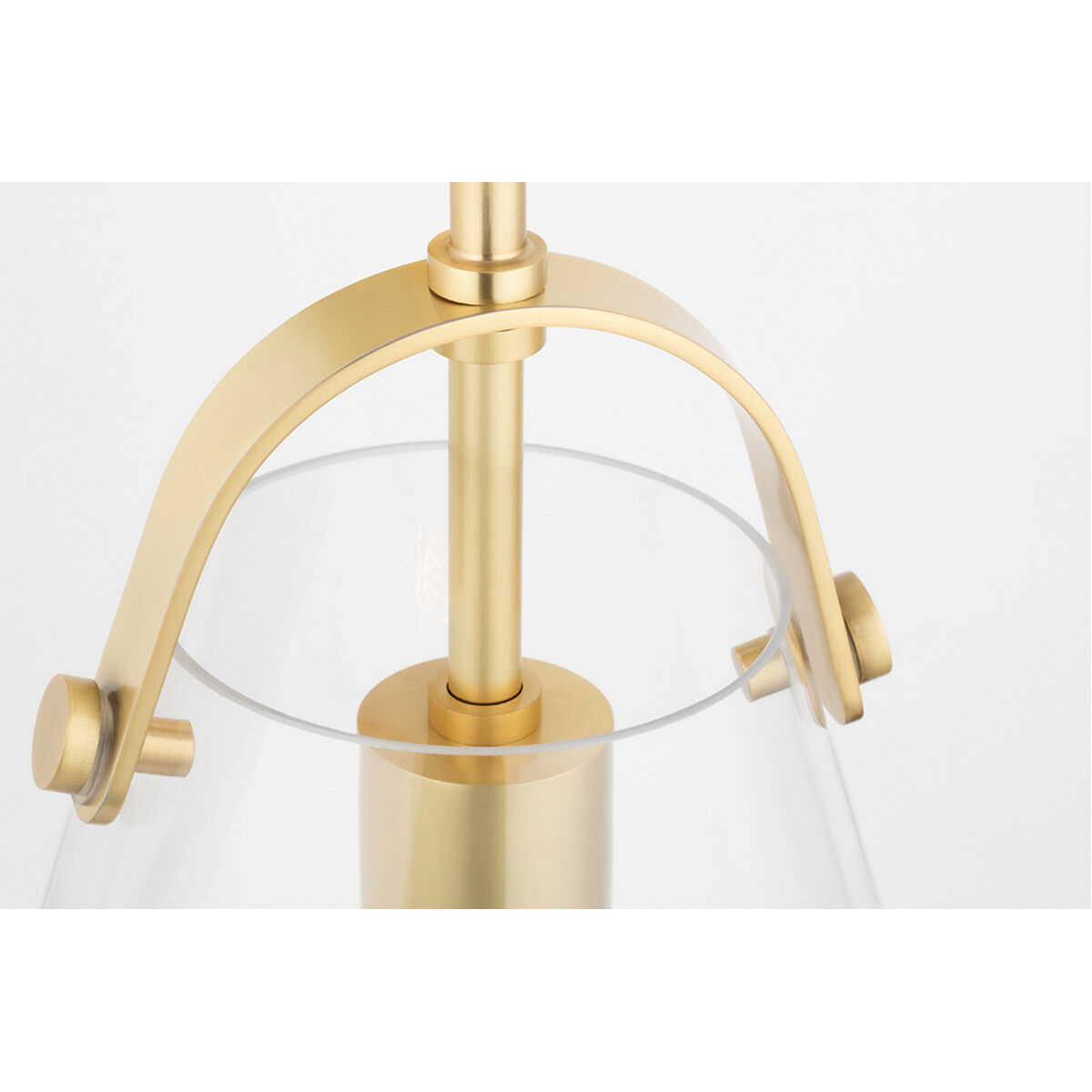 Karin 1 Light 9 inch Aged Brass Wall Sconce Wall Light