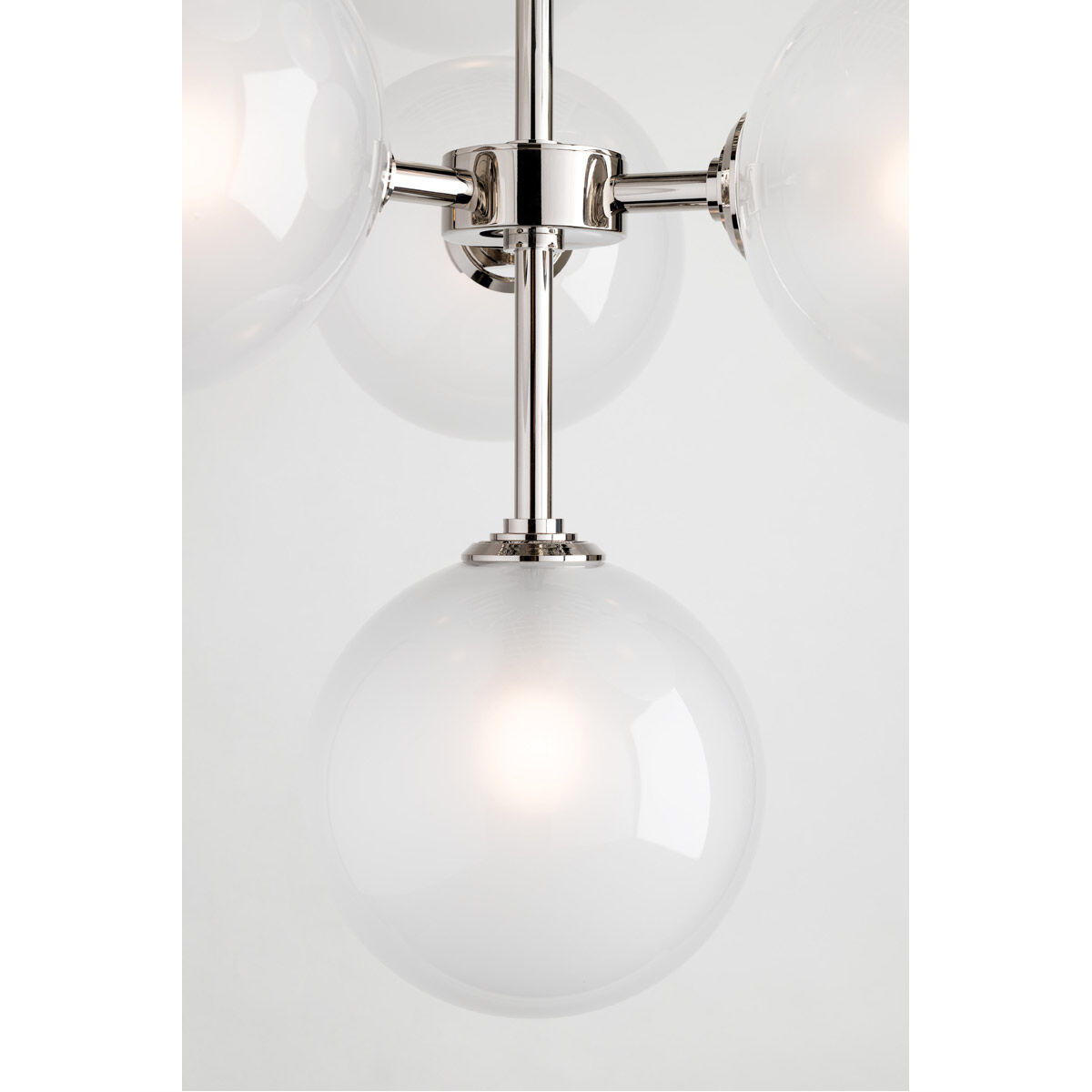 Ashleigh LED 30 inch Polished Nickel Chandelier Ceiling Light