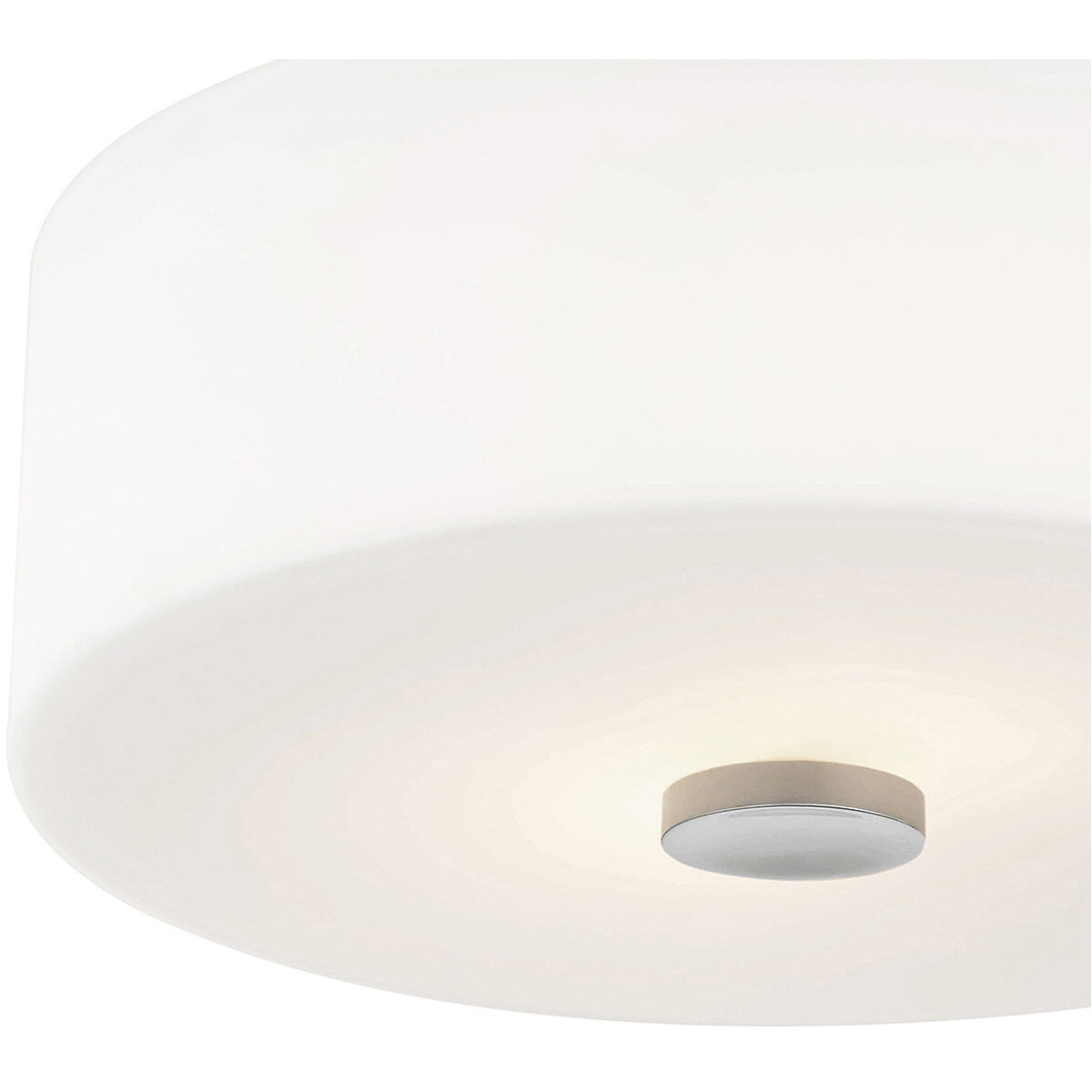 Sophie 2 Light 12 inch Polished Nickel Flush Mount Ceiling Light