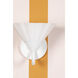 Kelsey 1 Light 7.5 inch Textured White Wall Sconce Wall Light