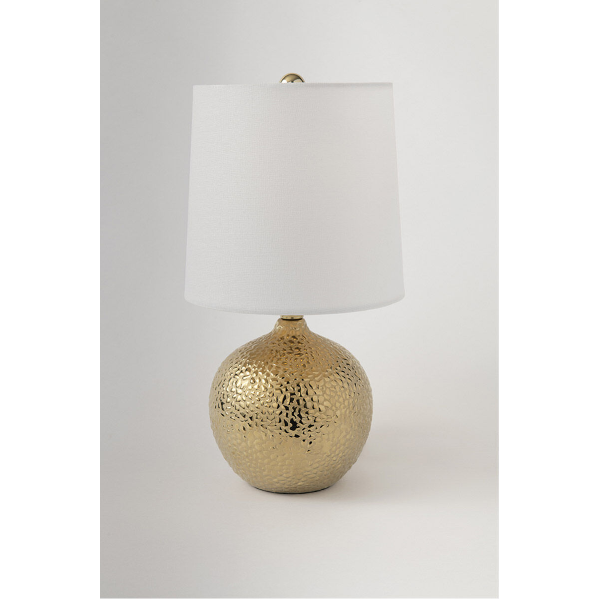 Heather 15 inch 40 watt Gold Table Lamp Portable Light