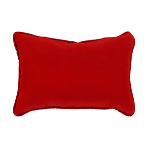 Tacy 19 X 13 inch Bright Red Pillow Cover