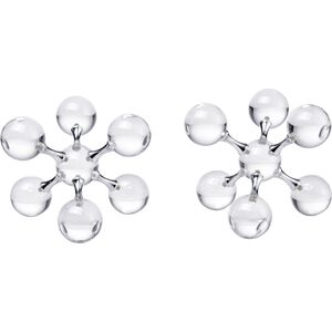 Jumble Jacks 5 X 5 inch Clear Bookends