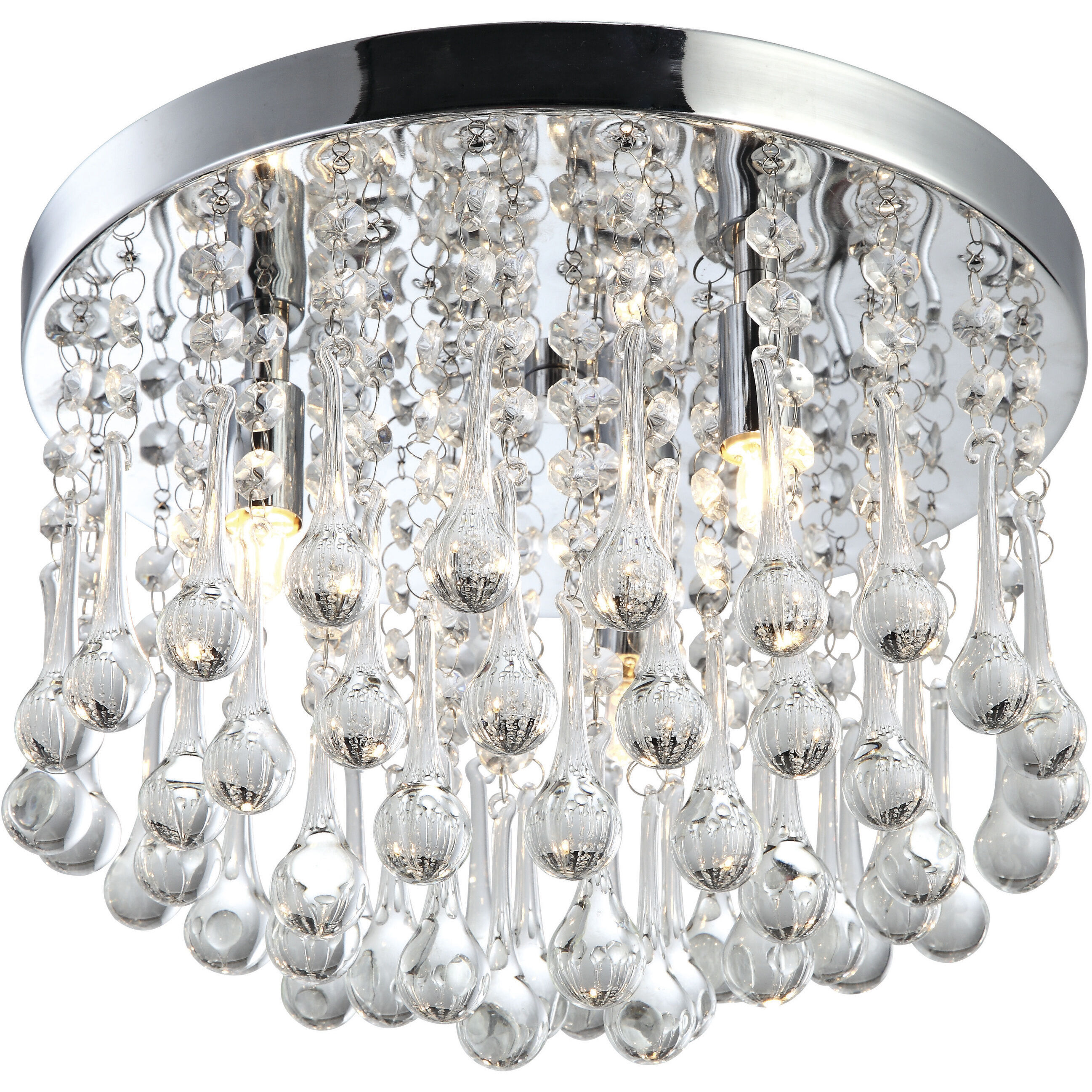Madison 3 Light 11.75 inch Flush Mount