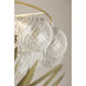 Mimi 6 Light 22.5 inch Aged Brass Chandelier Ceiling Light