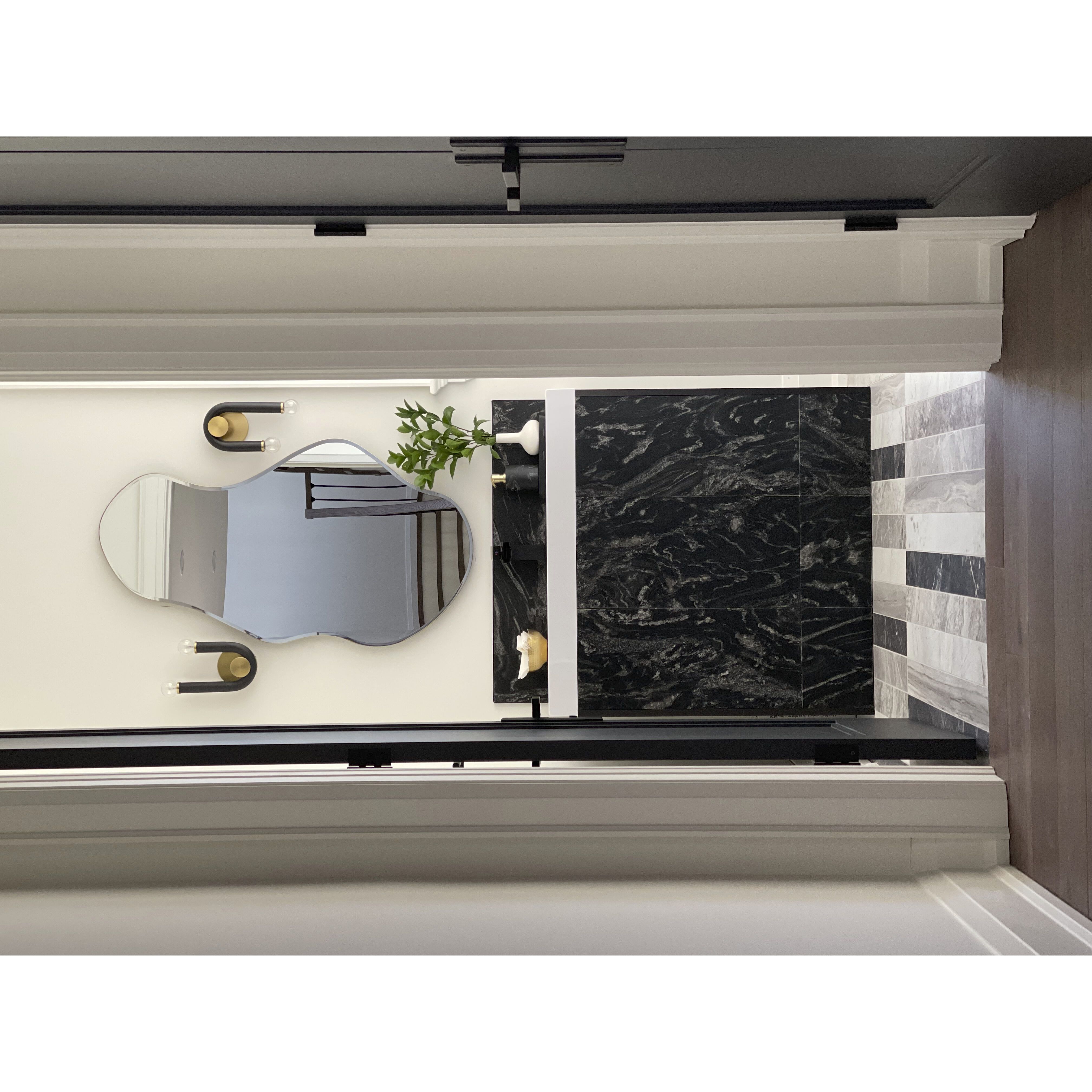 Whit 2 Light 7 inch Aged Brass/Black Wall Sconce Wall Light