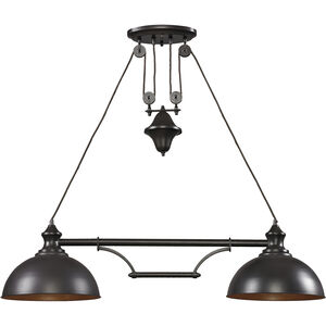 Farmhouse 2 Light 44.00 inch Island Light