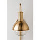 Riley 1 Light 6 inch Aged Brass Wall Sconce Wall Light