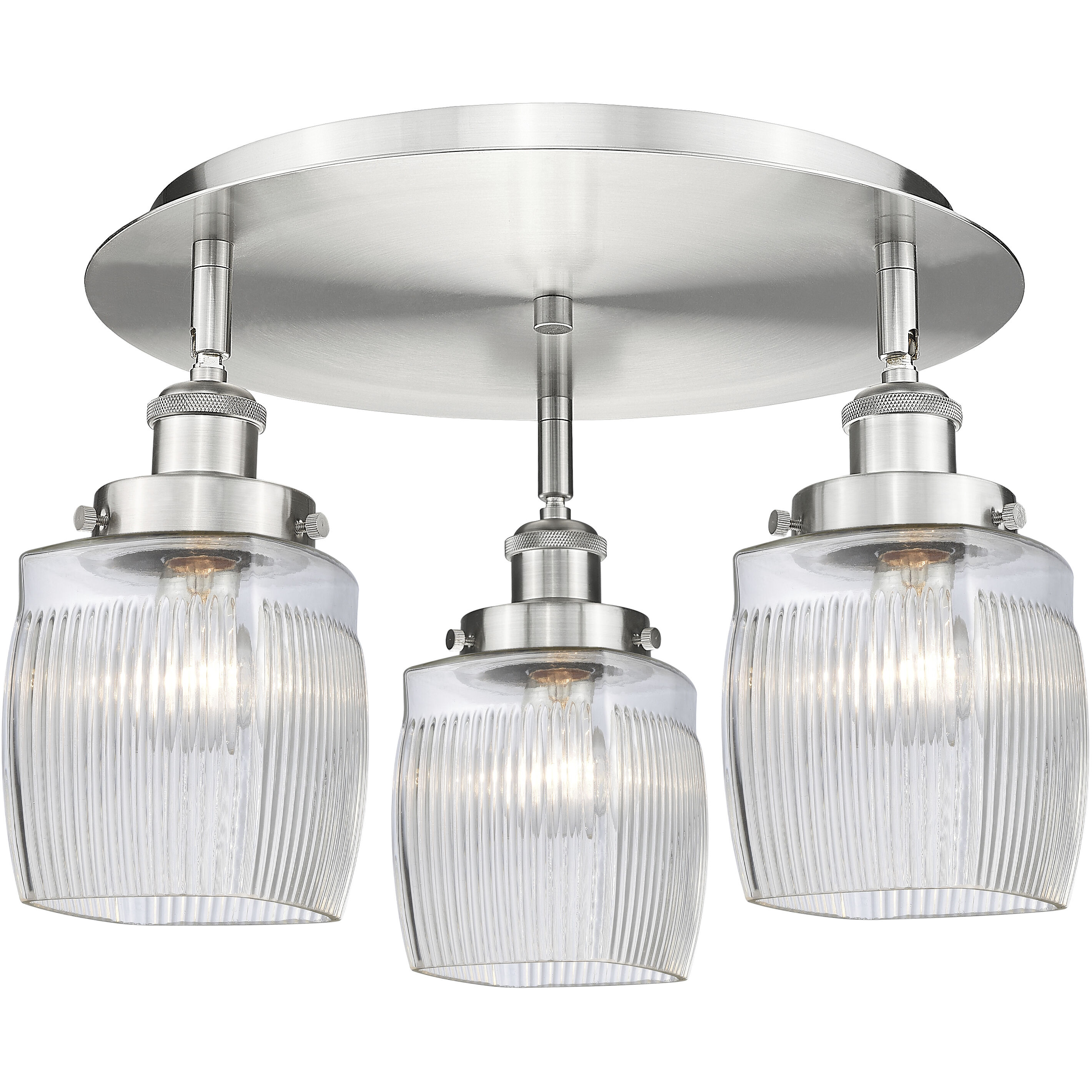 Colton 3 Light 17.25 inch Flush Mount