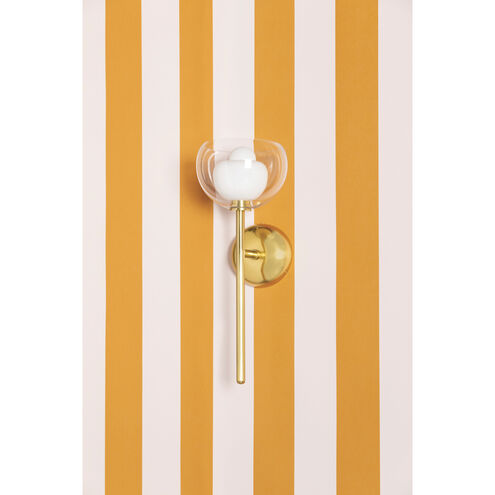 Cortney 1 Light 6.75 inch Aged Brass Wall Sconce Wall Light