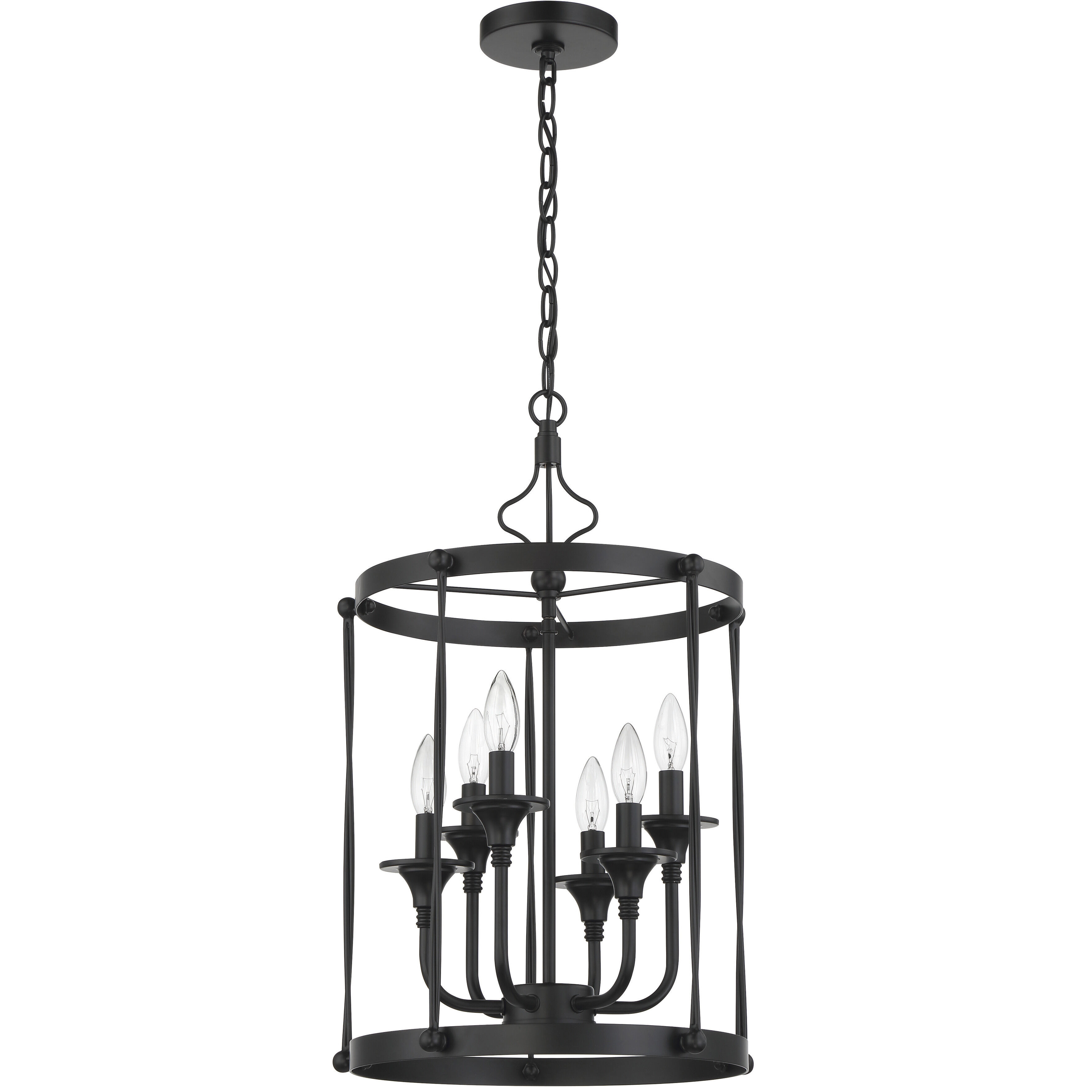 Jolenne 6 Light 15.00 inch Foyer Pendant