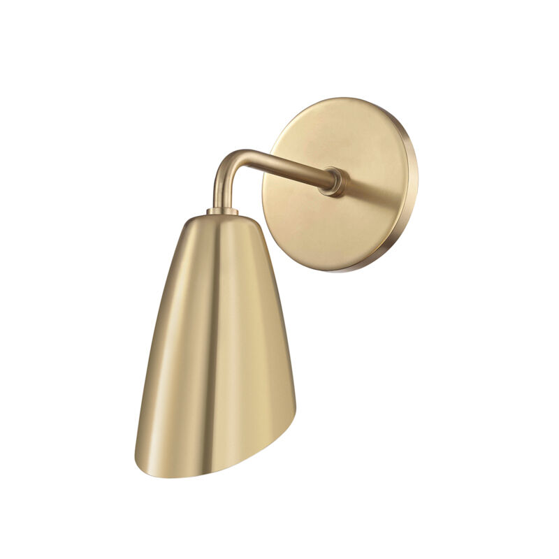 Kai LED 4.75 inch Aged Brass Wall Sconce Wall Light