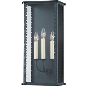 Zuma 3 Light 9.50 inch Outdoor Wall Light