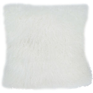 Lamb Fur 20.00 inch  X 20.00 inch Decorative Pillow