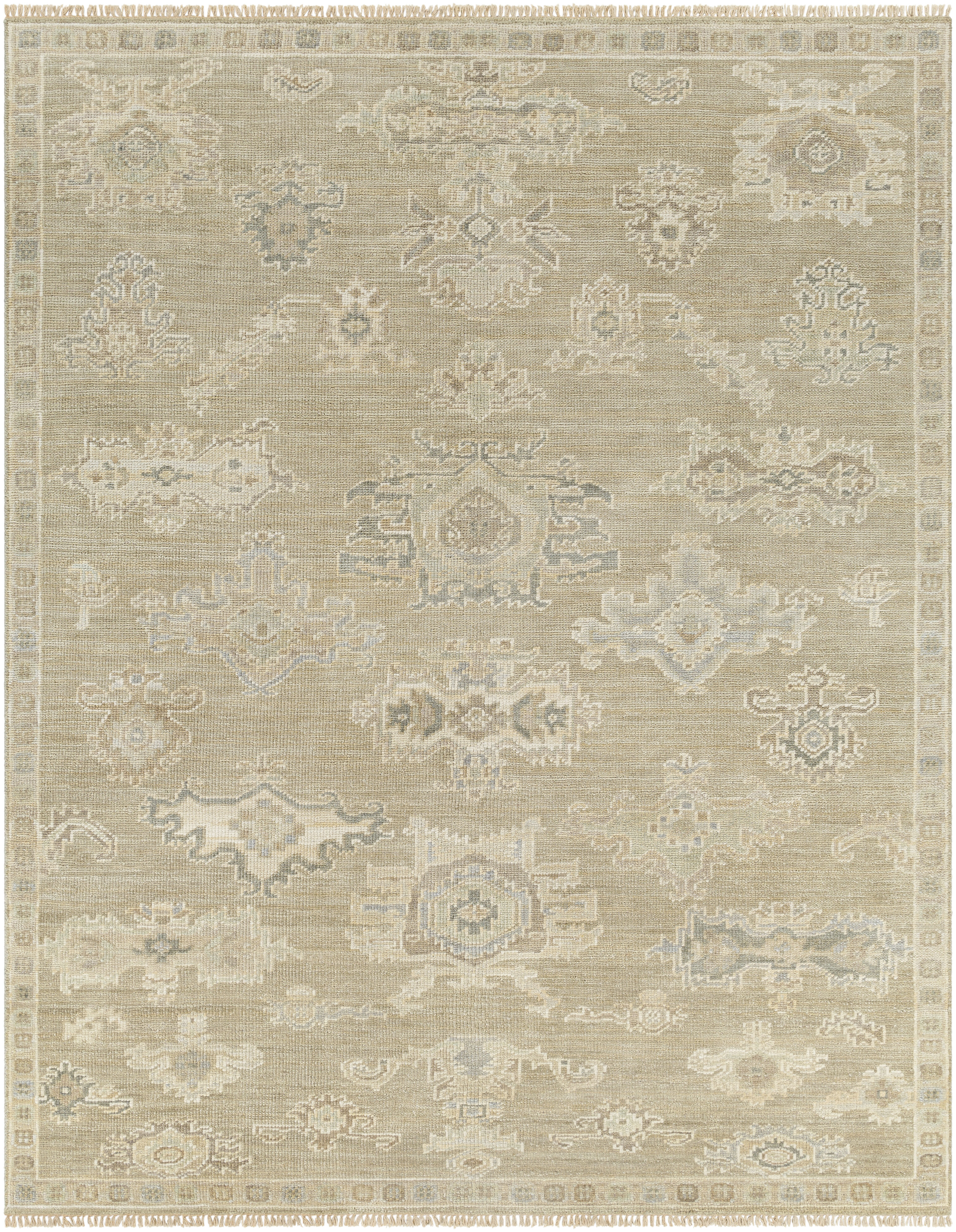 Antalya 180 X 144 inch Light Brown Rug, Rectangle