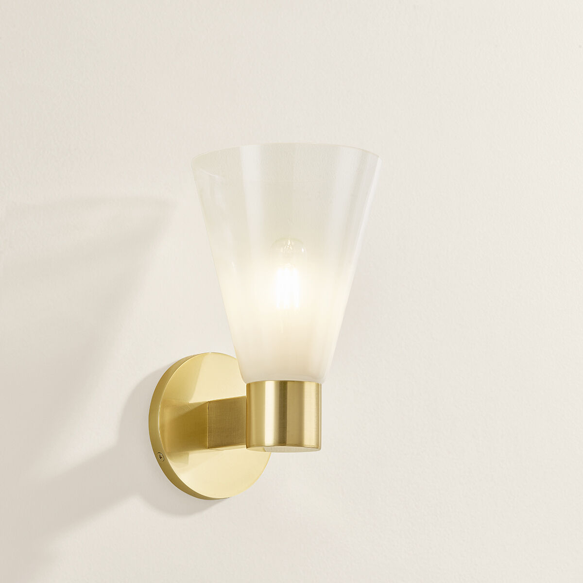 Alma 1 Light 6 inch Aged Brass Wall Sconce Wall Light